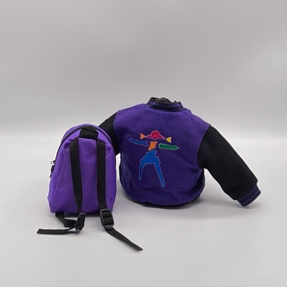 AMERICAN GIRL DOLL LETTERMAN JACKET & BACKPACK - Picture 2 of 5
